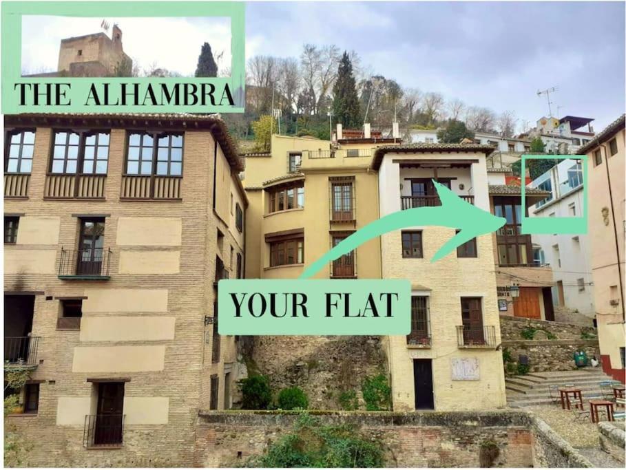 Spacious Loft / Literally At The Foot Of Alhambra Apartment Granada Exterior photo